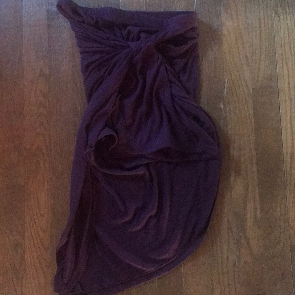 Purple skirt